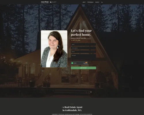 Screenshot of goldendalehomes.com